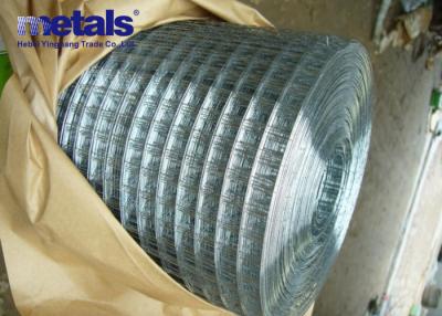 China Galvanized Welded Wire Mesh - 1/2 Inch Square Aperture, Silver - Ideal for Fencing and Construction for sale