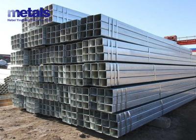 China Seamless Corrosion Resistant Choice Galvanized Square Pipe For Harsh Environments for sale