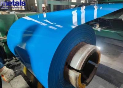 China 0.38*1250 RAL5015 15/8 DX51D Color Coated Prepainted Galvanized Steel Coil for sale