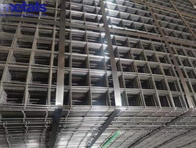 China 2x2 8 X 4 Welded Wire Mesh Rolls Galvanised Reinforcing Concrete Rebar Panel for sale