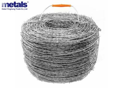 China Hot Dipped Galvanized Barbed Concertina Wire Double Twisted For Farm Fencing for sale