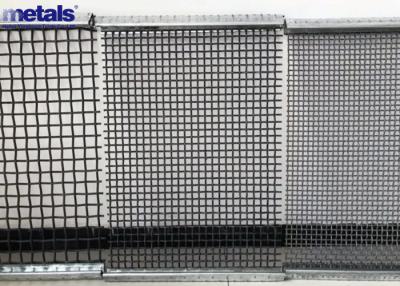 China Customizable Woven Mesh Screen With Manganese Steel And Black Iron Material for sale