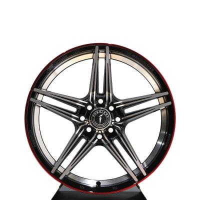 China Aluminum Alloy Wheels Factory Outlet Aftermarket Passenger Car Wheels GI-0820 Stock Hot Sale Ready 17*7.5 Material for sale