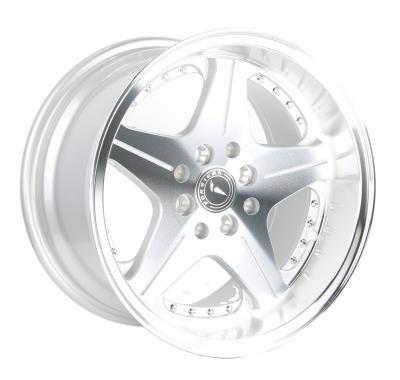 China T6061-T forged hub high quality popular disc alloy wheel factory outlet wheel hot sale 17*7.5 for sale