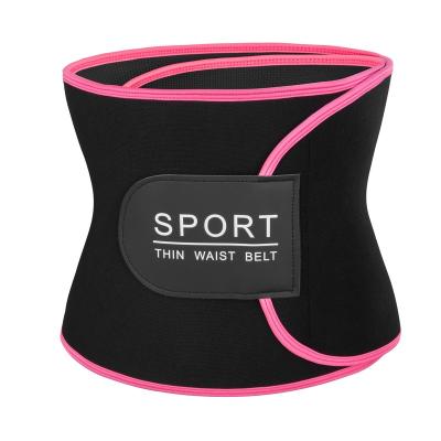 China Antibacterial Rubber Trimmer Women's Sauna Belt Weight Loss Sports Men's Sports Sweat Belt for sale