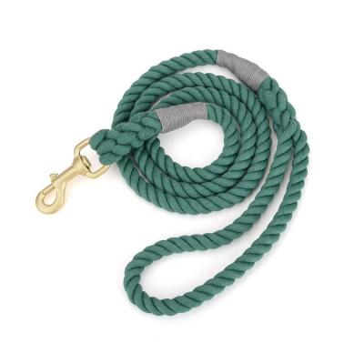 China Dogs Rope Pet Accessories Dog Stocked 100% Cotton Rope Leash Led Leash For Pet for sale