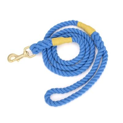 China Stocked Pet Cotton Rope Dog Leash Pet Leash Pet Cotton Rope Dog Leash Sets Shade Rope for sale