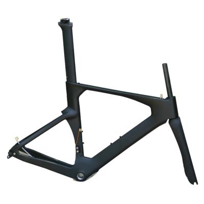 China Road Bikes 2022 New Carbon Fiber Road Bike Frame BB386 Aviation Bike Frame 60cm Height Carbon Bike Frame for sale