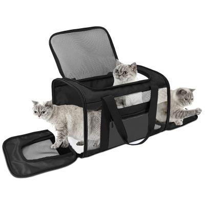 China Amazon Success Sustainable Airline Approved Soft-sided Cat Dog Carrier Pet Carrier Bag for sale