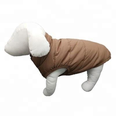 China Viable Wholesale High Quality Winter Clothing Pet Dog Vest Warm Vest for sale