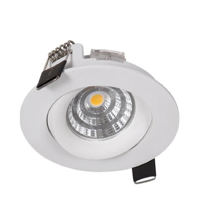 China Europe High CRI Anti Glare Compact Design Recessed Led COB Downlight Spot Light for sale