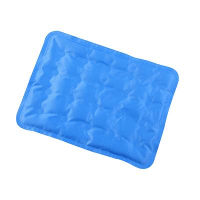 China Travel Amazon Dog Gel Mat Pet Ice Pad Pet Cooling Mat Super Comfortable Cooling Hot Selling Cool Bed for sale