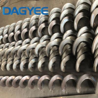 China High Quality Shaftless Screw Conveyor Parts Continuous Flight Augering Helical Blade for sale