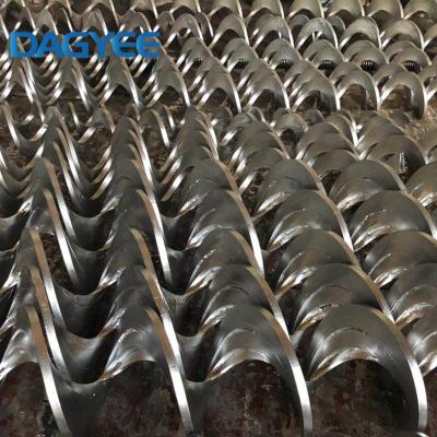 China 304 Endless Helicoid Continuous Spiral Auger Shaftless Screw Flights Conveyor Parts for sale