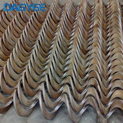 China Continuous Flight Auger Shaftless Spiral Conveyor Screws For Winery Industry for sale