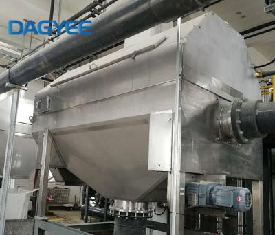 China Removes Solids Liquid 1.1kw Rotating Drum Screen Fudge Wedge Wire for sale