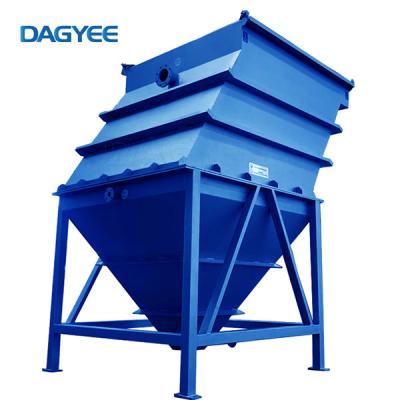 China Horizontal Lamella Clarifiers Solids Separator Pool Inclined Plate Sedimentation Classification Equipments for sale