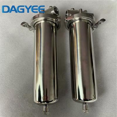 China 304 316 Basket Multi Bag Ss Vessels Doe Beer Stainless Cartridge Filter Housings for sale