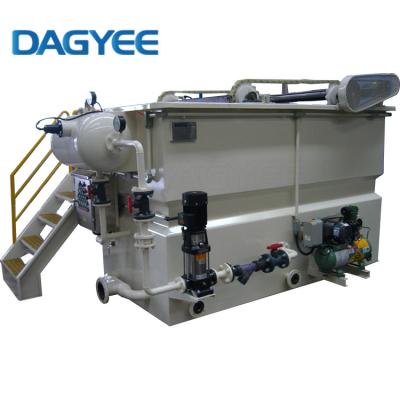 China Dagyee DAF-080 Edi Wooden Package Reaction Wastewater Treatment Plants Dissolved Air Flotation Units for sale