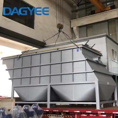 China Horizontal Lamella Clarifier Metal Inclined Plate Settler Scrapper For Sedimentation Tank for sale