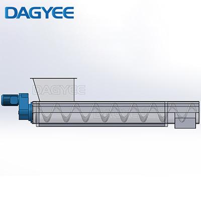 China Waste Water Treatment Shaftless Screw Spiral Conveyors for sale