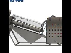 Stainless Multi Disc Screw Press Treatment Sludge Dewatering Machine