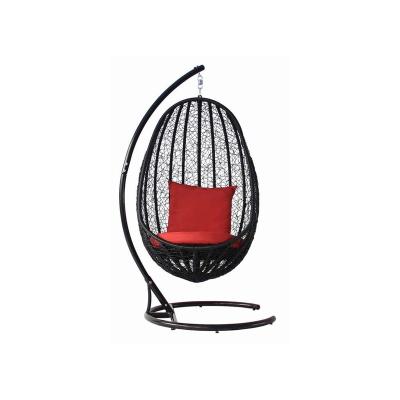 China Wholesale Outdoor Garden Outdoor Patio Weather Furniture Teardrop Wicker Swing Chair for sale