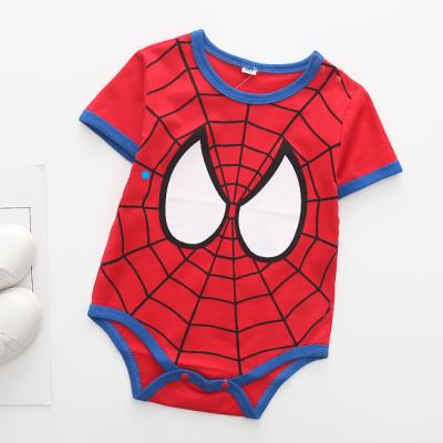 China New Baby Summer Cotton Rompers 0-24M Newborn Baby Boy Girl Romper 100% Short Sleeve Jumpsuit Clothes Baby Clothes Cotton Outfits for sale