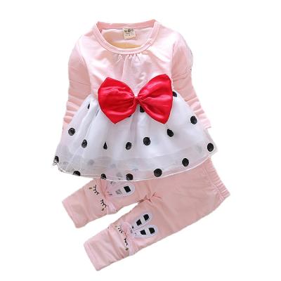 China Lolita Style Baby Girl Spring and Autumn Clothes Girls Long Sleeve Spring and Autumn Children Clothes 0-1-2-3-4 Years for sale