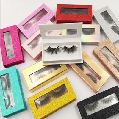 China Good quality natural eyelash seller customized boxes rose gold 3 d mink lashes 25mm natural mink eyelashes for sale