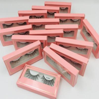 China Seller natural wholesale packagimg purple box 25mm lashes3d 15mm false mink eyelashes for sale