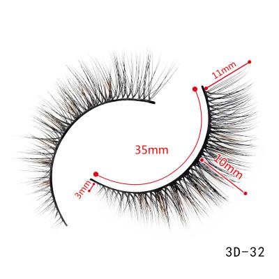 China YOUCHAO wholesale good quality hand made fake tarzi queen mink lashes lilly hours hair eyelash for sale