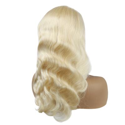 China Hair Lace Front Wig Brown and Lead Blonde Brazilian Curly Real Hair Front Wigs For White Women Blonde 613 Virgin Hair for sale