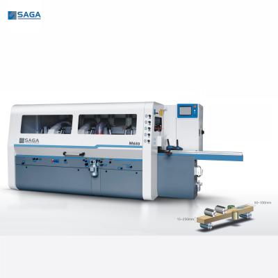 China Four Axis 50mm Heavy Duty Heavy Duty SAGA Europe CE Europe Quality High Speed ​​6 or 8 Professional Industrial Heavy Duty 50mm Side Planer 4 Spindle Moulder for sale