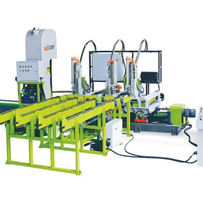 China VERTICAL Band Sawmill Full Set CNC Saga ZMJ-60-300 Wood Cutting Machine for sale