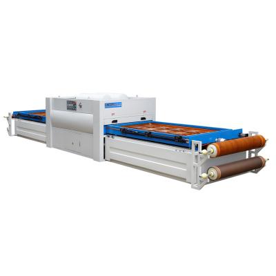 China Automatic Vacuum Wood Membrane Veneer Plant Saga PVC Laminating Machine for sale