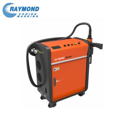 China Deburring metal, plastic and precious instrument laser cleaning machine for rust, paint, oil, dust cleaning for sale