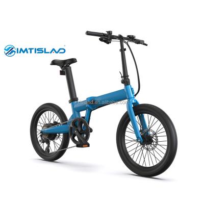 China Aluminum Alloy 48V Folding Electric Bicycle Battery350W/500W High Speed ​​Motor ebike Foldable for sale