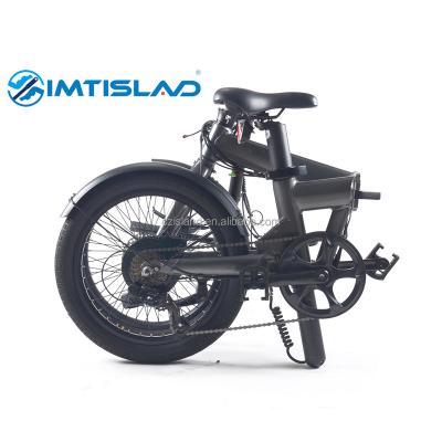 China Hot selling 20inch aluminum alloy electric bicycle motor folding ebike 7 high speed gear for sale