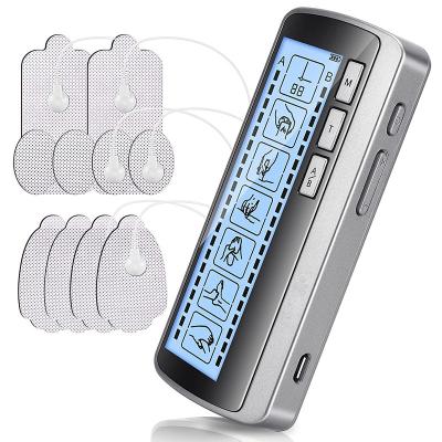 China Ten Unit EMS Portable Muscle Stimulator Pain Relief Ten Unit EMS Body Massager Electric Neck Pain Physiotherapy Massage for sale