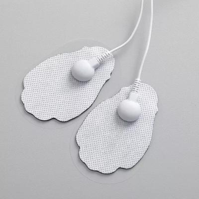 China Comfortable Customized Size EMS Wired Compatible Premium Electrodes Replacement Pads Ten Unit Pads for sale