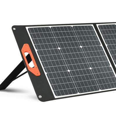 China Hot Sale Solar Charger Mini Solar System Portable Foldable Outdoor Camping Flexible 200W Solar Panel NO for sale