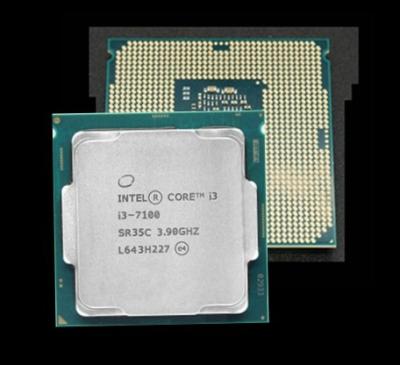 China I3-7100 SR35C  3.9GHz 3M  Desktop Computer Processor , Dual Core Processor Computer Socket LGA-1151 for sale