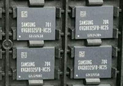 China Geschwindigkeit Samsungs GDDR5 256Kx32-25 K4G80325FB-HC25 BGA Speicherchip-8GB zu verkaufen