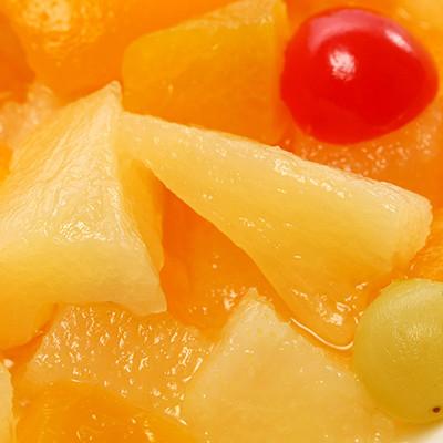 China Canned fruit salad in canned pineapple/grape/cherry/peach/syrup pear for sale