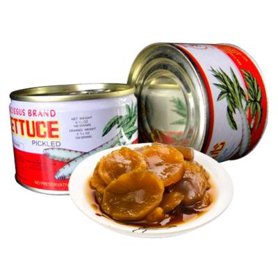 China Factory Wholesale Canned Canned Pickled Vegetable Lettuce for sale