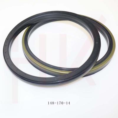 China High Temperature Resistance Cassette Seal For Truck Wheel Hub RWDR-KASSETTE NBR Rubber Seal 148*170*14 167.8*198*15.5/16 for sale