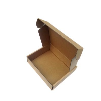 China Recycled Materials Wholesale Customized Single Flat Fold Corrugated Box for sale