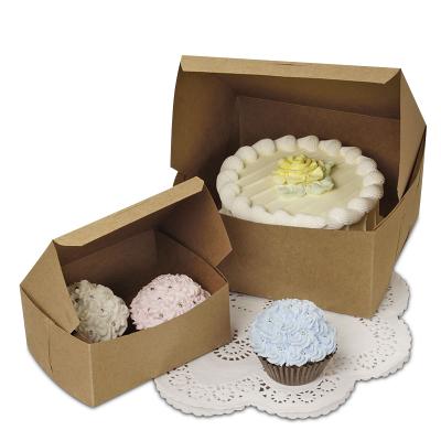 China Recycled Materials Cake Packaging Box For Holidays for sale