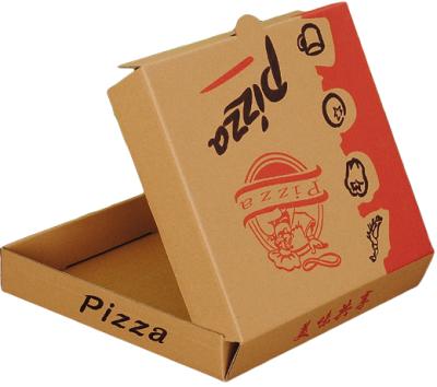 China Recyclable High Quality Cheap Corrugated Cardboard Paper Pizza Packaging Box for sale